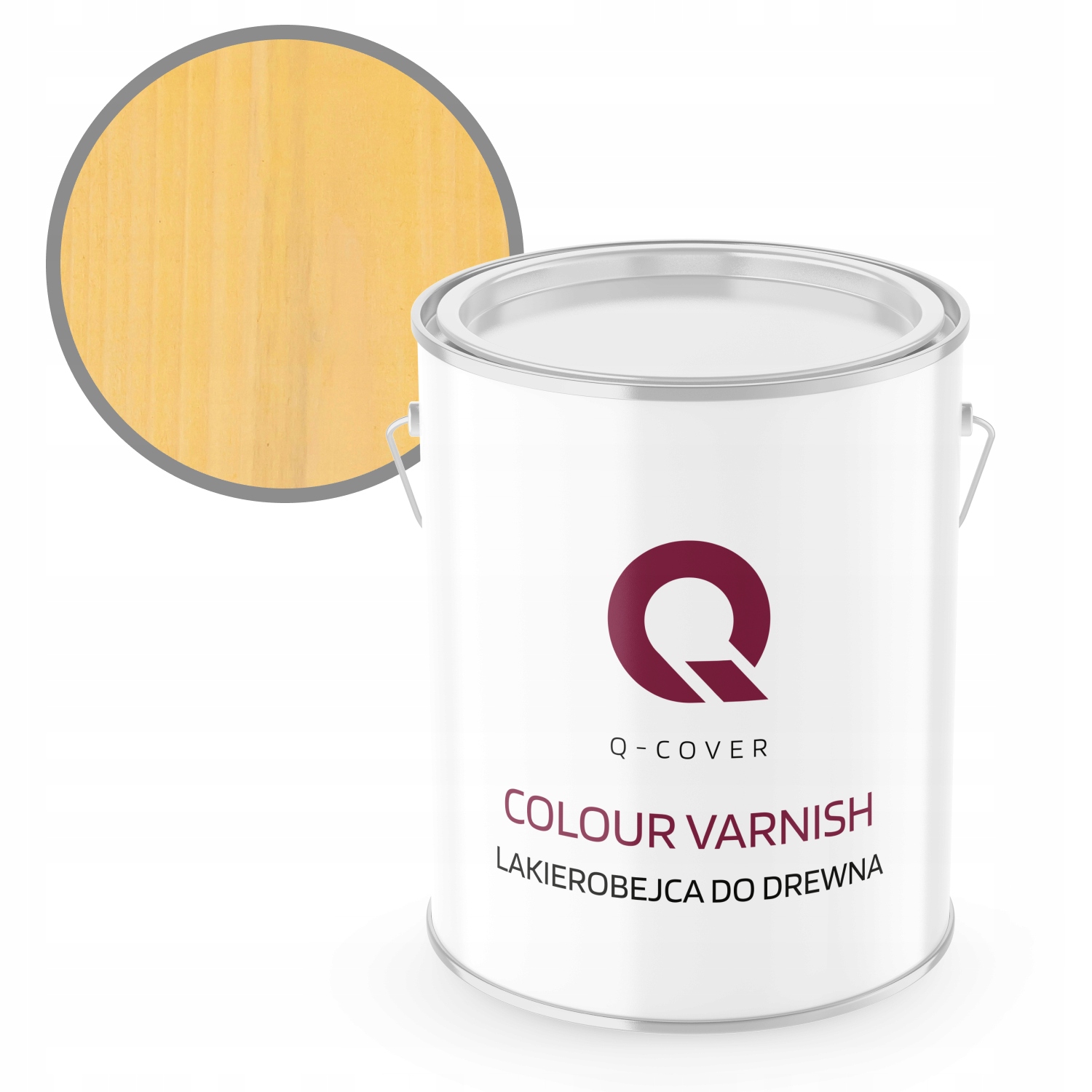 Lak na dřevo Rychleschnoucí 2.5L Borovice Polomatná Výkonná Barva 3v1