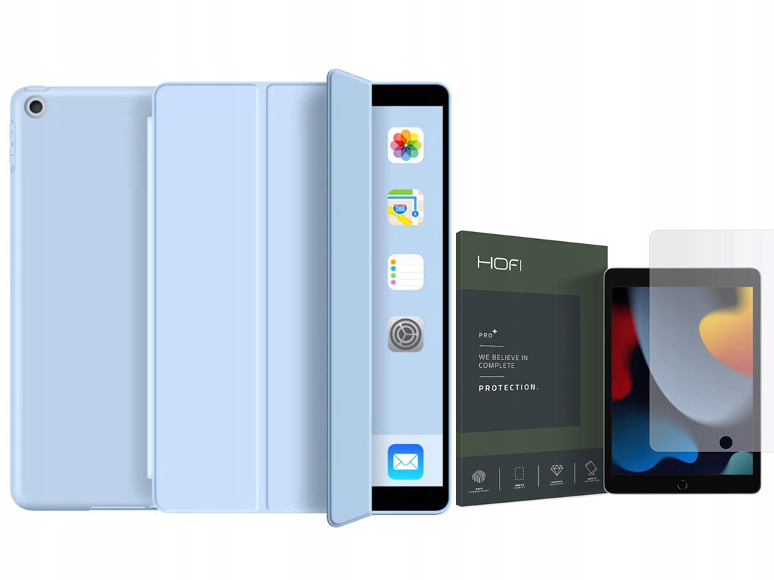 

2PAK Smartcase Etui Do Ipad 10.2 2021 9-GEN +szkło