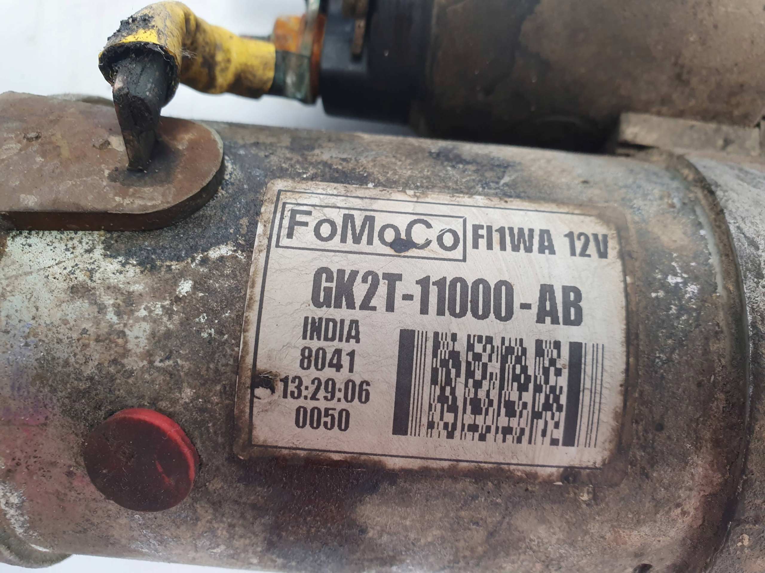 starter GK2T-11000-AB FORD TRANSIT MK8