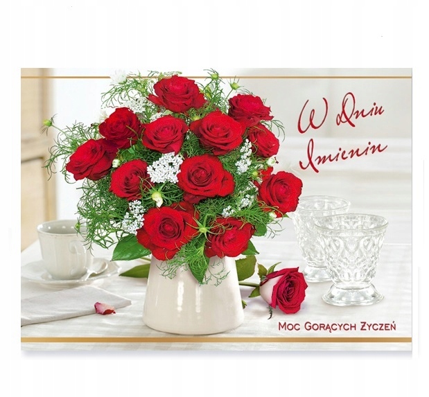 

Karnet Laurka Kartka Imieniny Przestrzenna A5