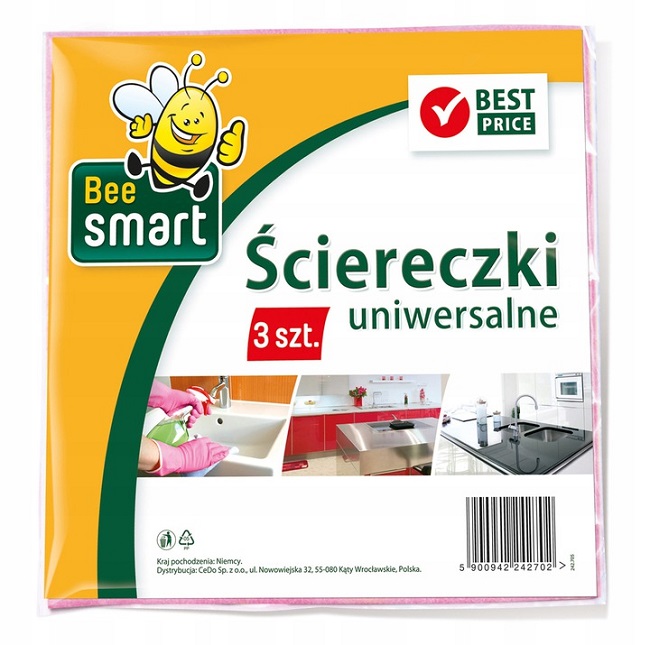 

Ścierka Uniwersalna Paclan 3 Szt ścierki kuchenne