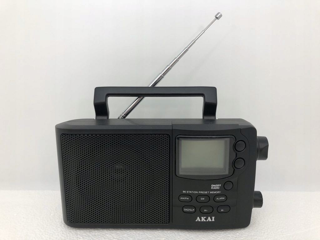 Rádio Akai, APR-2418, přenosné, LCD displej, 0,8 W Rms