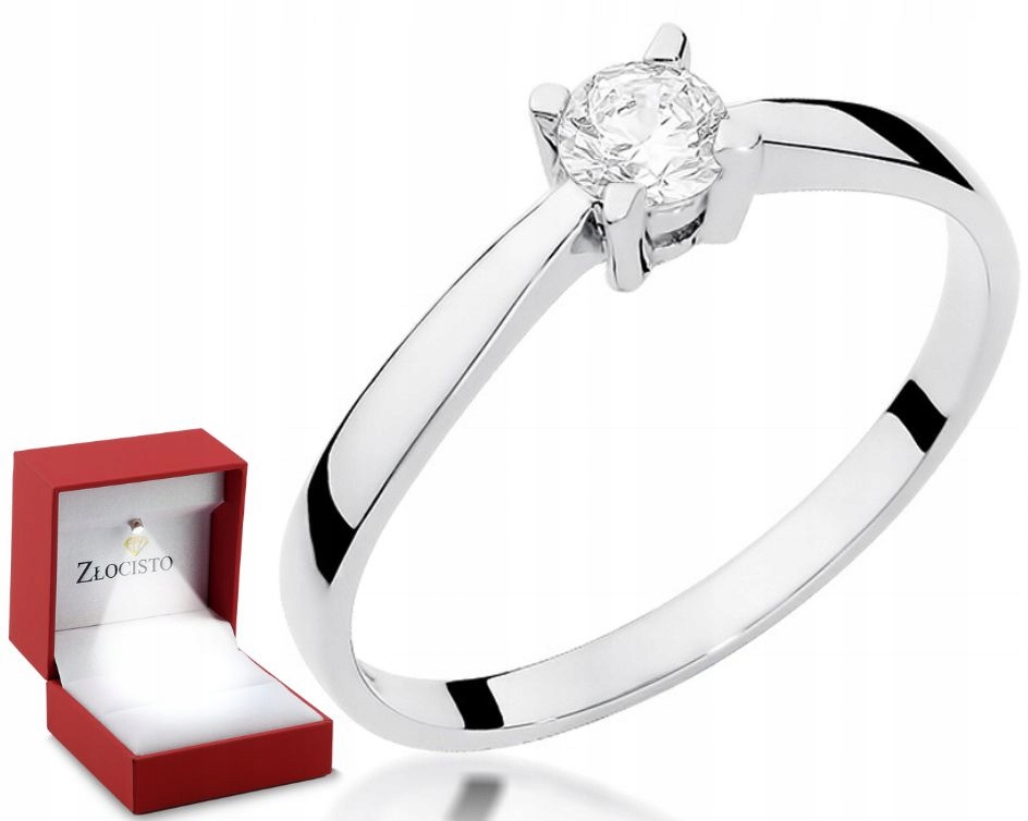 Prstýnek Diamant 0,20 ct Obchod Gravírování Bonus