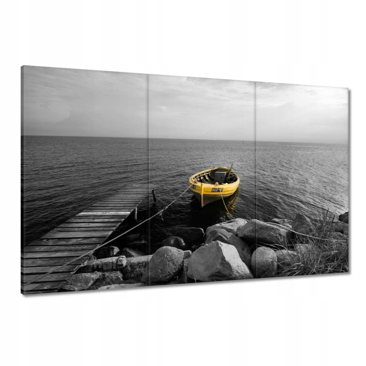 Obrazy 120x80 Loď v Baltském moři
