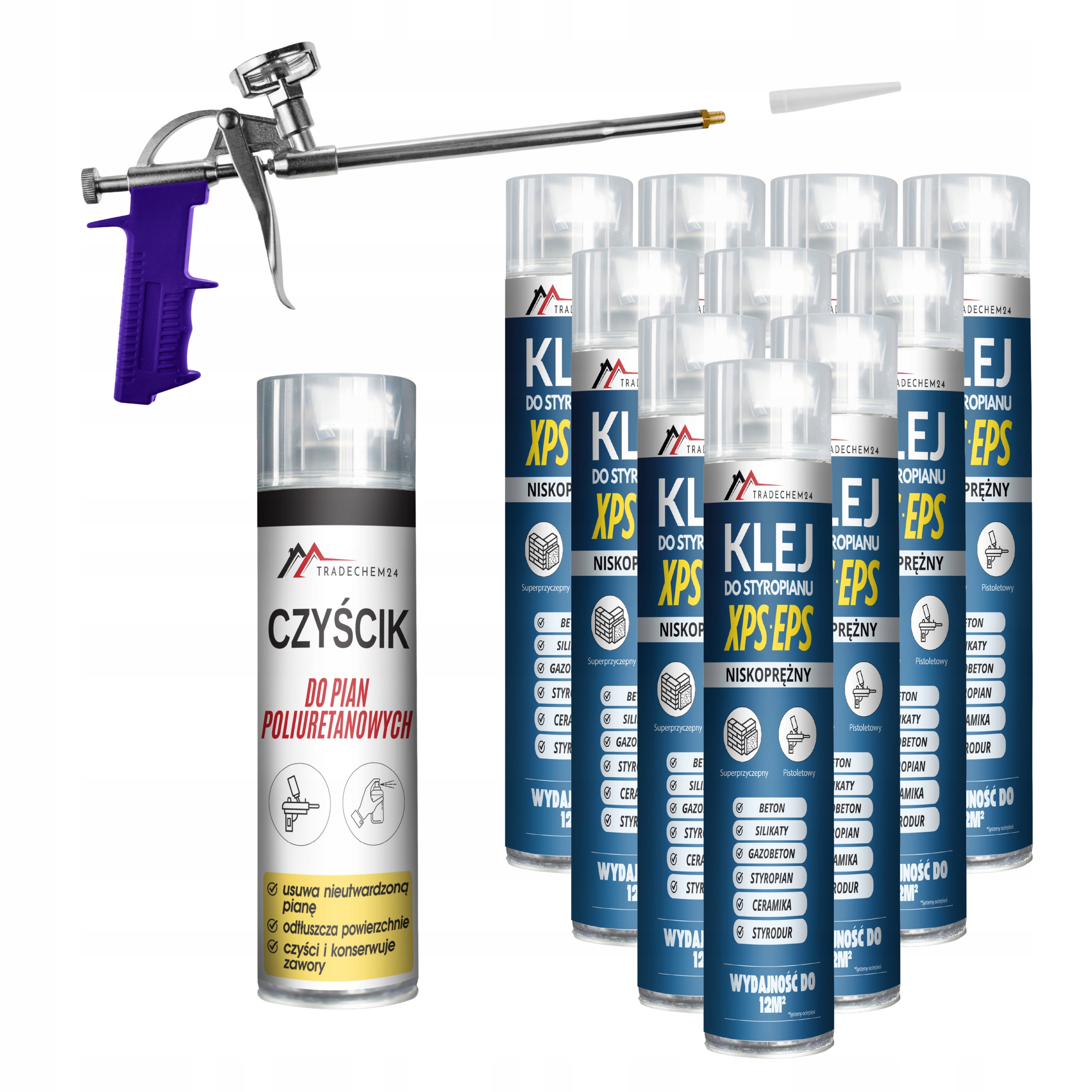 Pěna Na Lepení Polystyrenu Pěnové Lepidlo Čistič Pistole