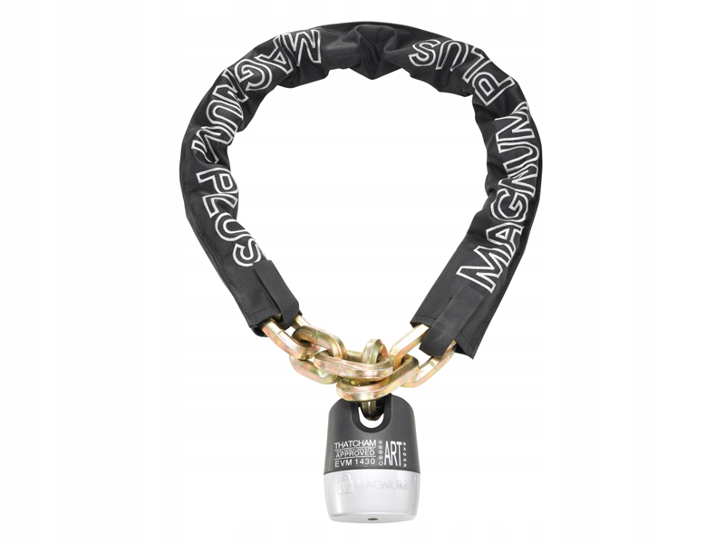 Zapięcie rowerowe MAGNUM ŁAŃCUCH 110cm 5x Klucze
