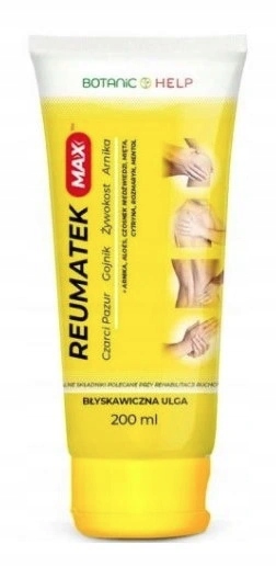 

Żel Reumatek Max na bóle mięśniowo-stawowe 200 g