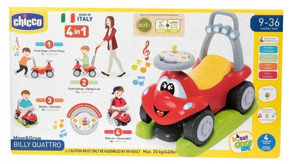 Jeździdło Billy Quattro 4w1