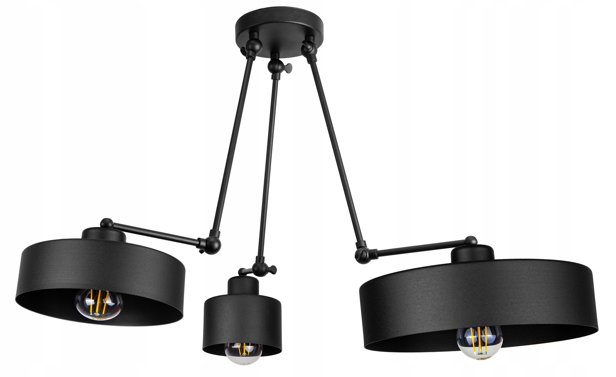 

Lampa Sufitowa Plafon Żyrandol Loft Edison Led
