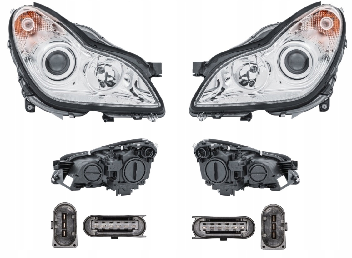 REFLEKTOR LAMPA MERCEDES CLS KLASA C219 04- L+P