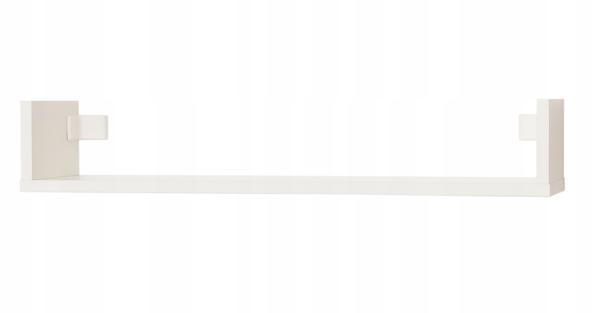 

Półka wisząca biała 80 cm