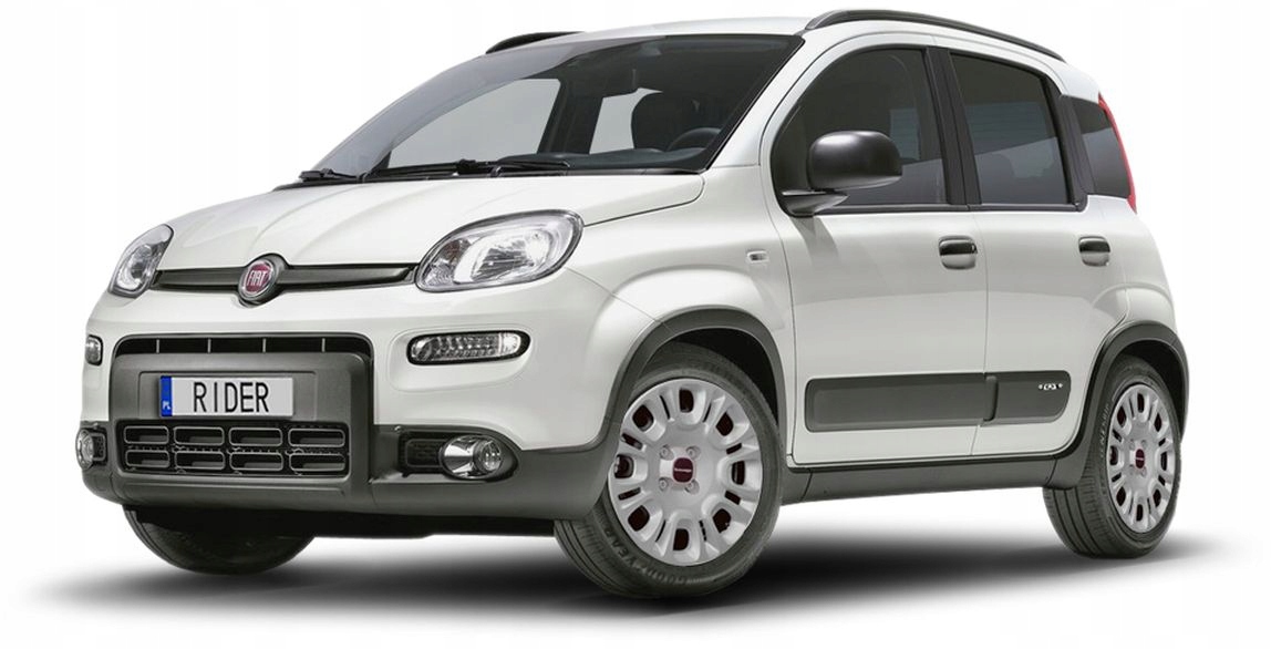 Bočné lišty dverí Fiat Panda III, 2012- ,