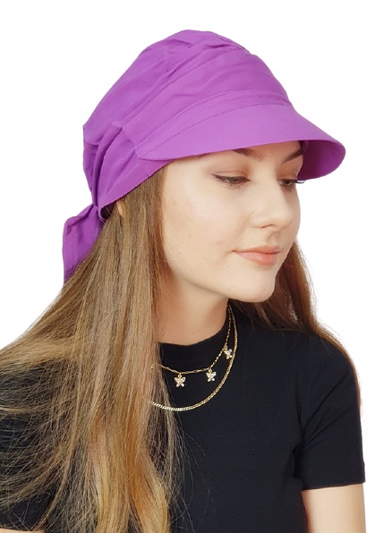 

Turban Tess z daszkiem w-160 po chemii Eva Design