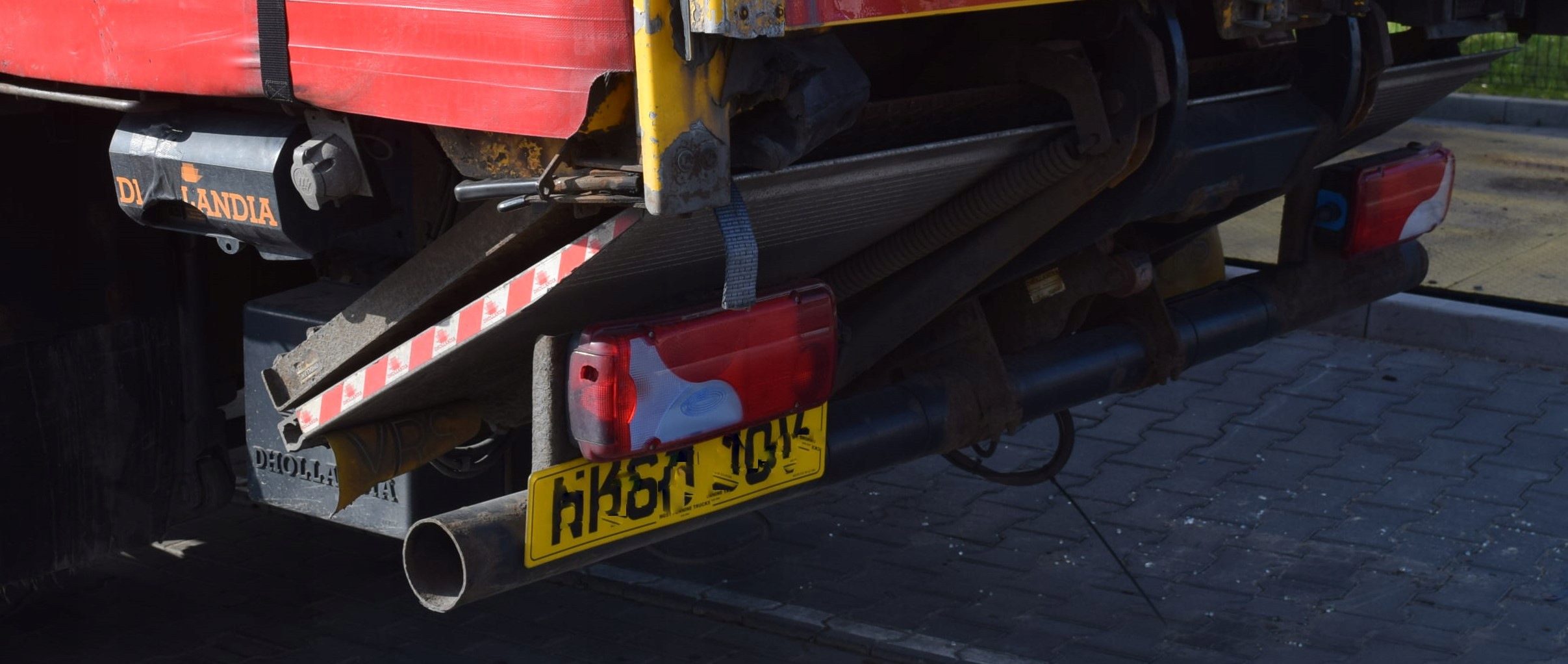 WINDA TOWAROWA ZAŁADOWCZA SKŁADANA DHOLLANDIA 1.5T