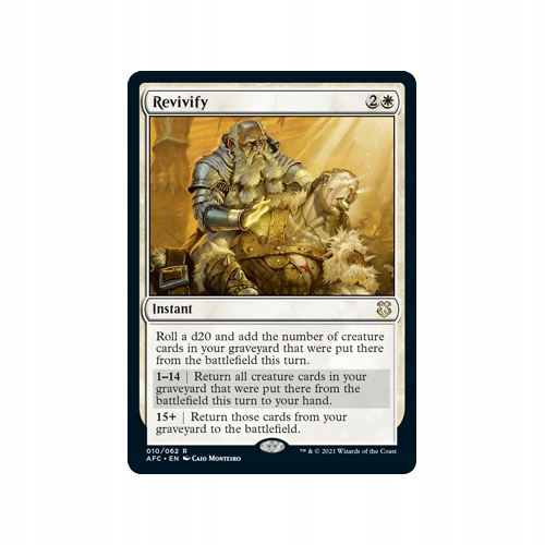 Mtg Revivify (Rare)