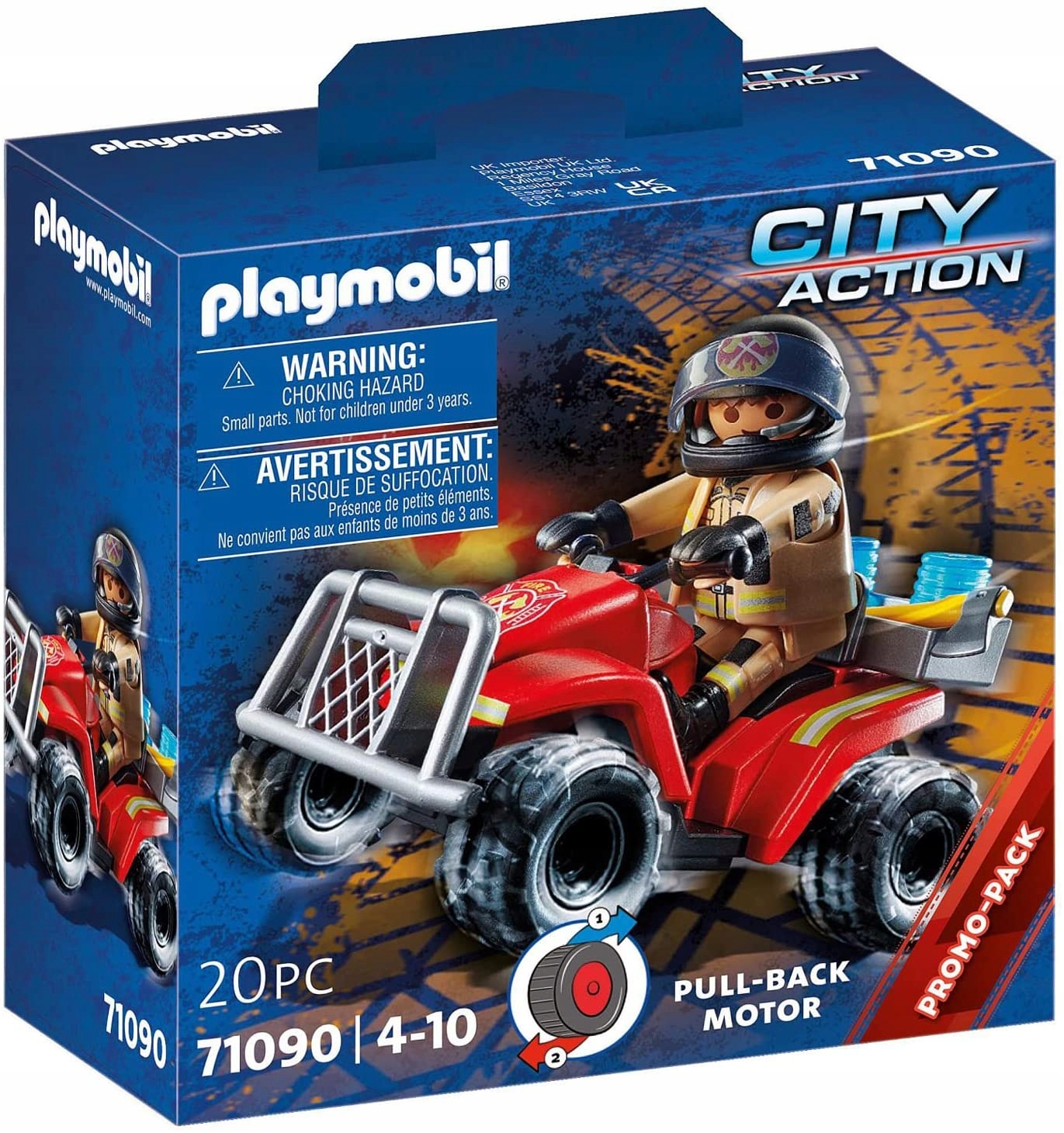 

Playmobil 71090 Pożarniczy Speed Quad straż pożarn