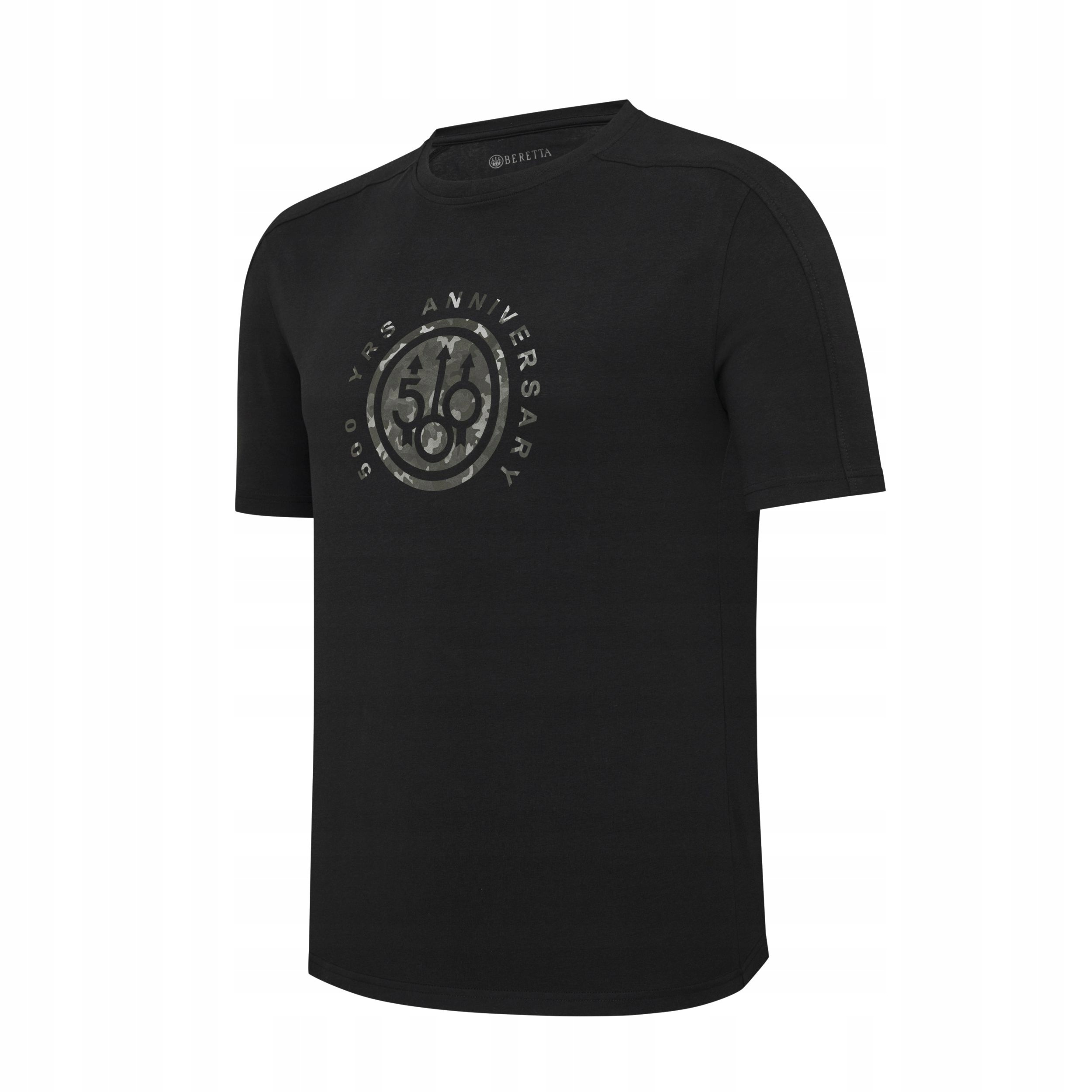 Koszulka t-shirt Beretta 500 years Anniversary, czarna XXL