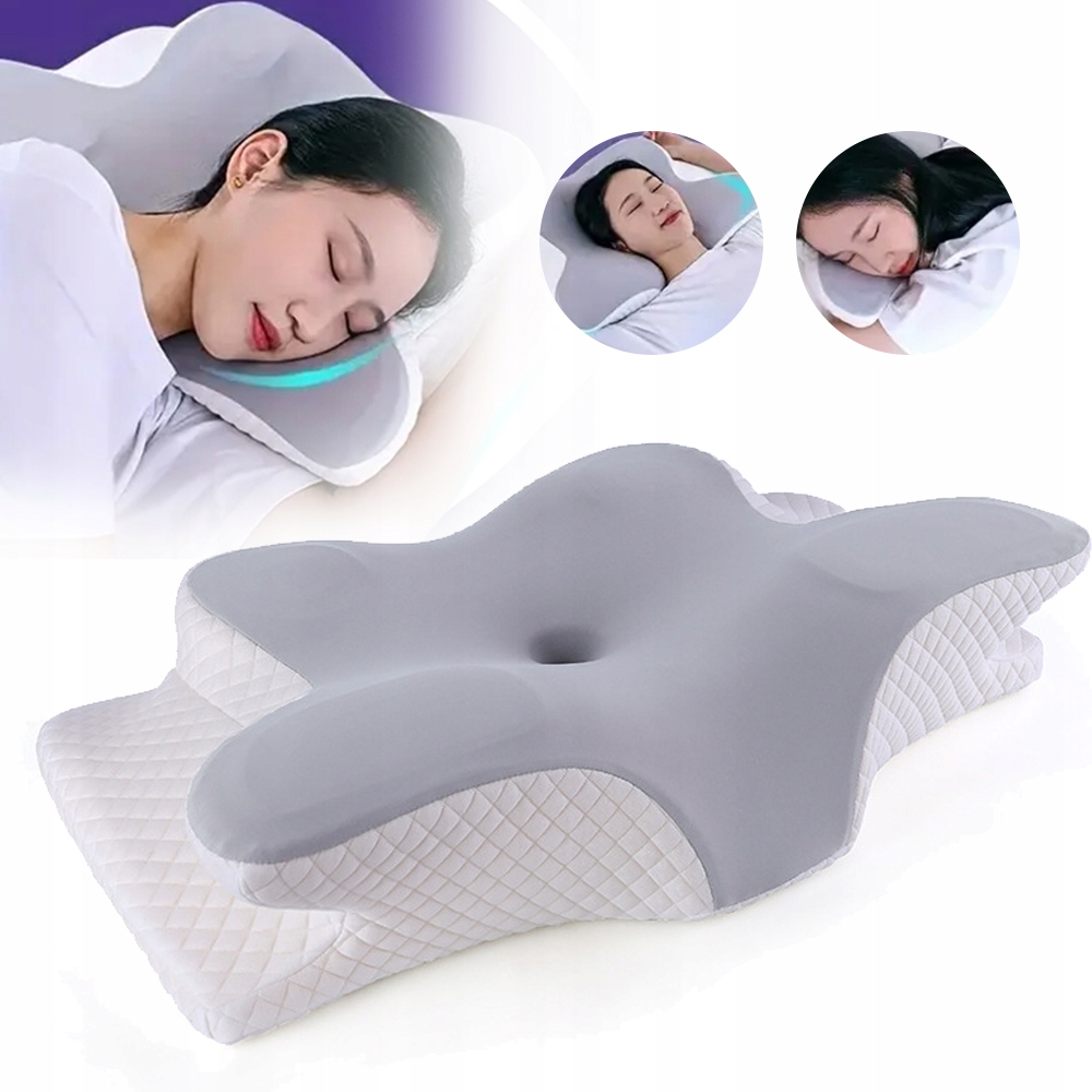 Ergonomiczna Poduszka Pod Głowę, Ortopedyczna Poduszka Podpierająca Kark