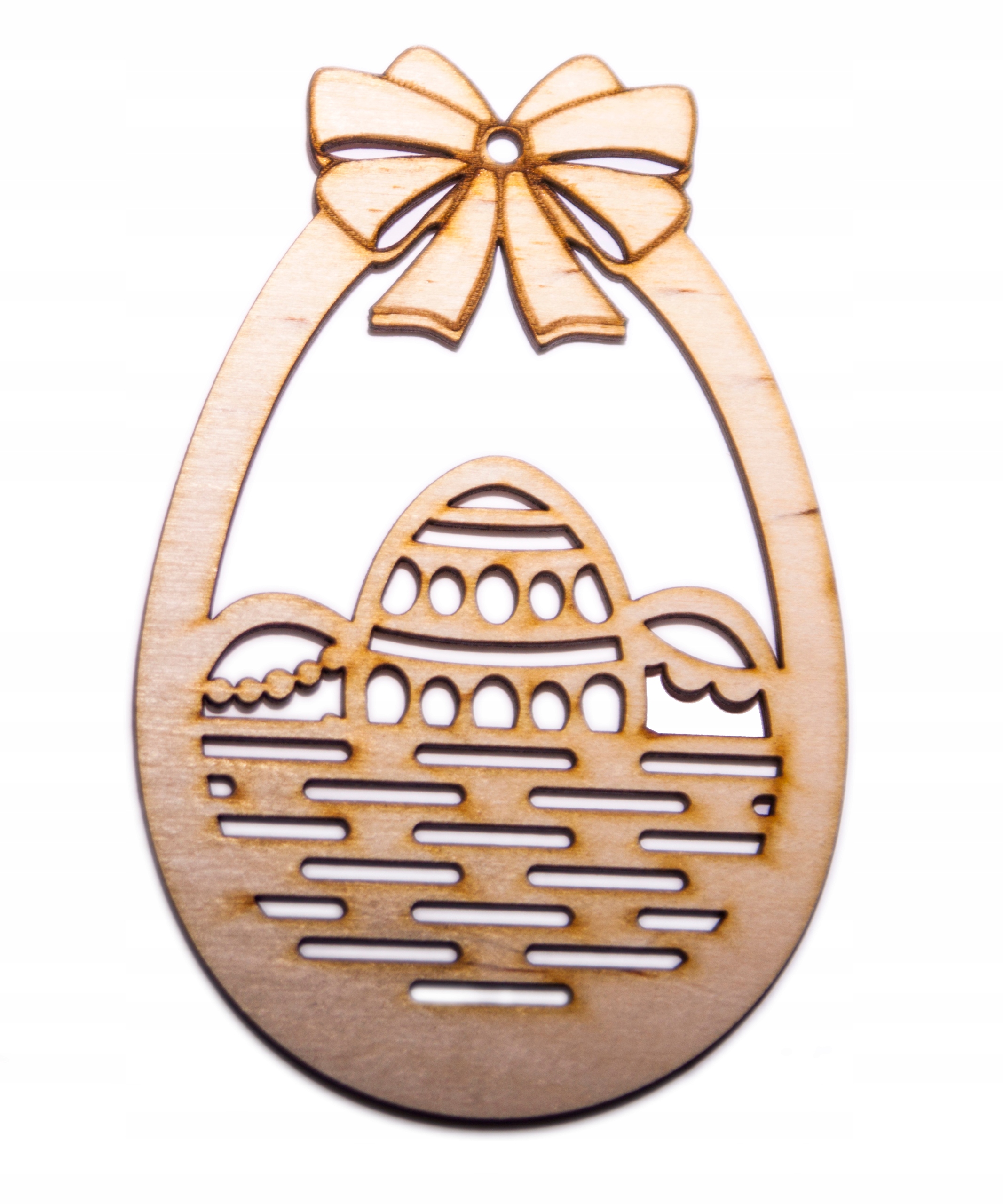 ZAWIESZKA KOSZYCZEK decoupage WIELKANOC drewno