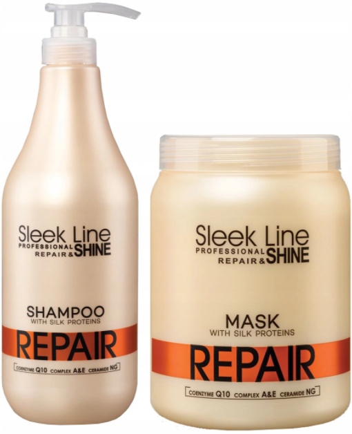 

Stapiz Zestaw XXL Sleek Line Repair Szampon Maska