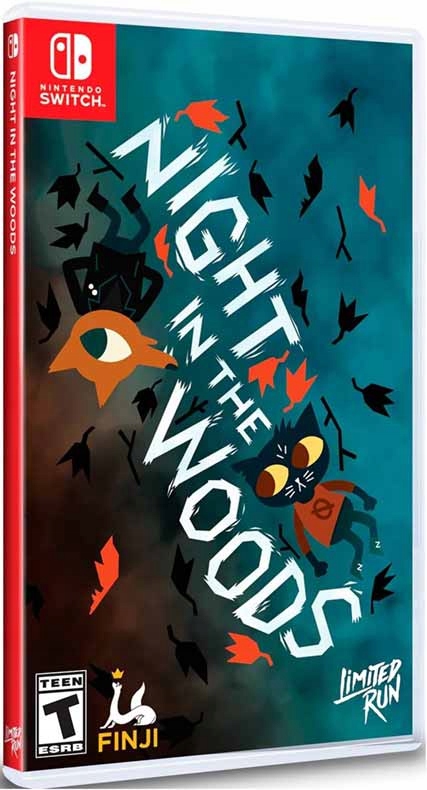 Night In The Woods Nintendo Switch Game Switch Limited Run #171