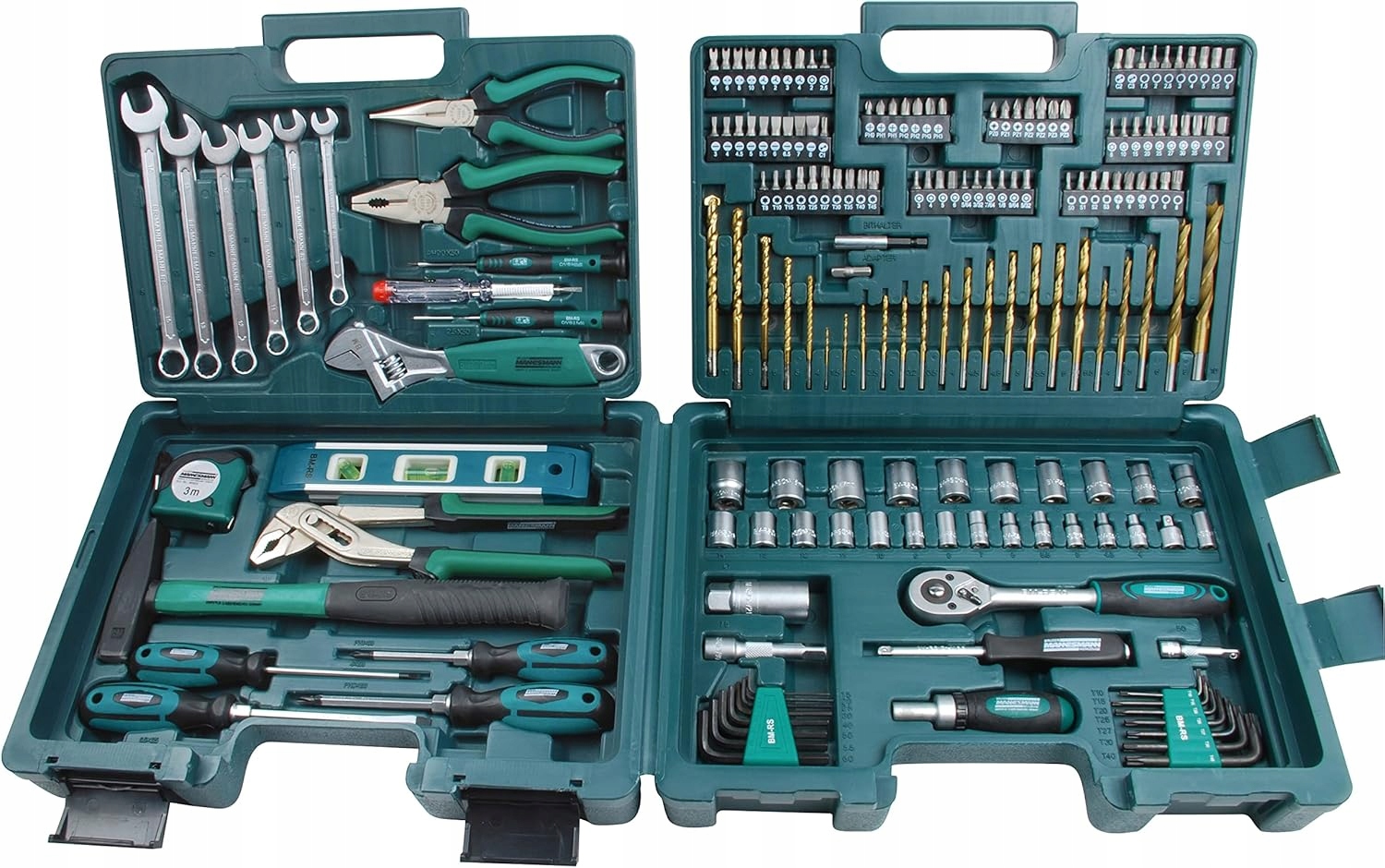 BRUDER WERKZEUG 176 ZESTAW NARZĘDZI WIELOKOLOROWY Liczba elementów zestawy