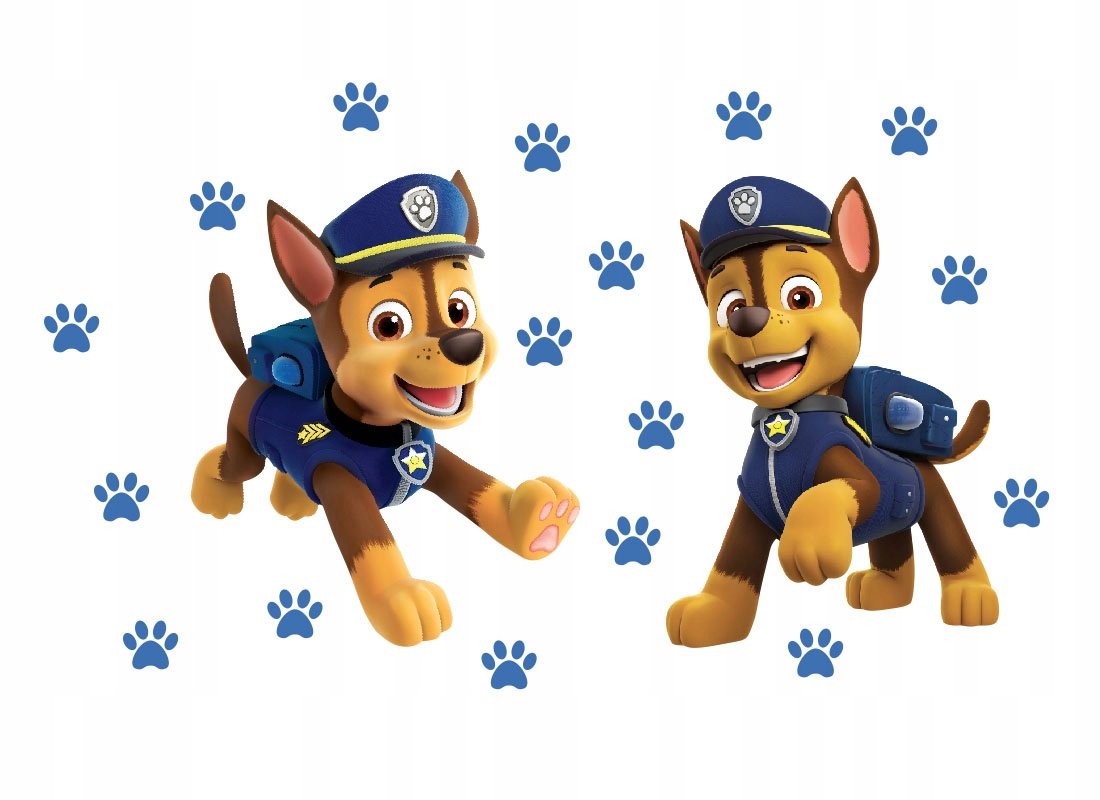 

Naklejki na ścianę Psi Patrol Paw Patrol Chase