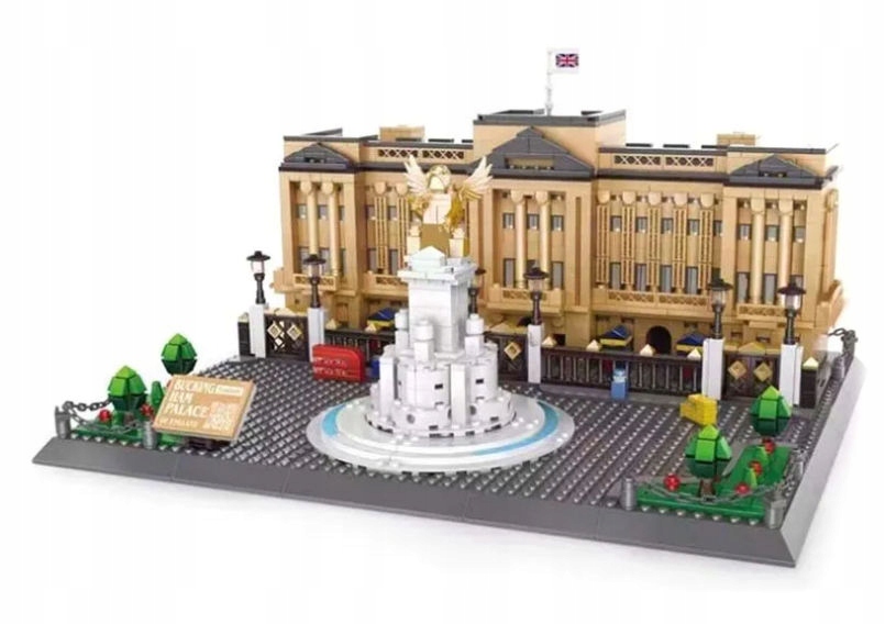 Klocki Konstrukcyjne Zestaw 1695 Elementów El.dla Dzieci Pałac Buckingham