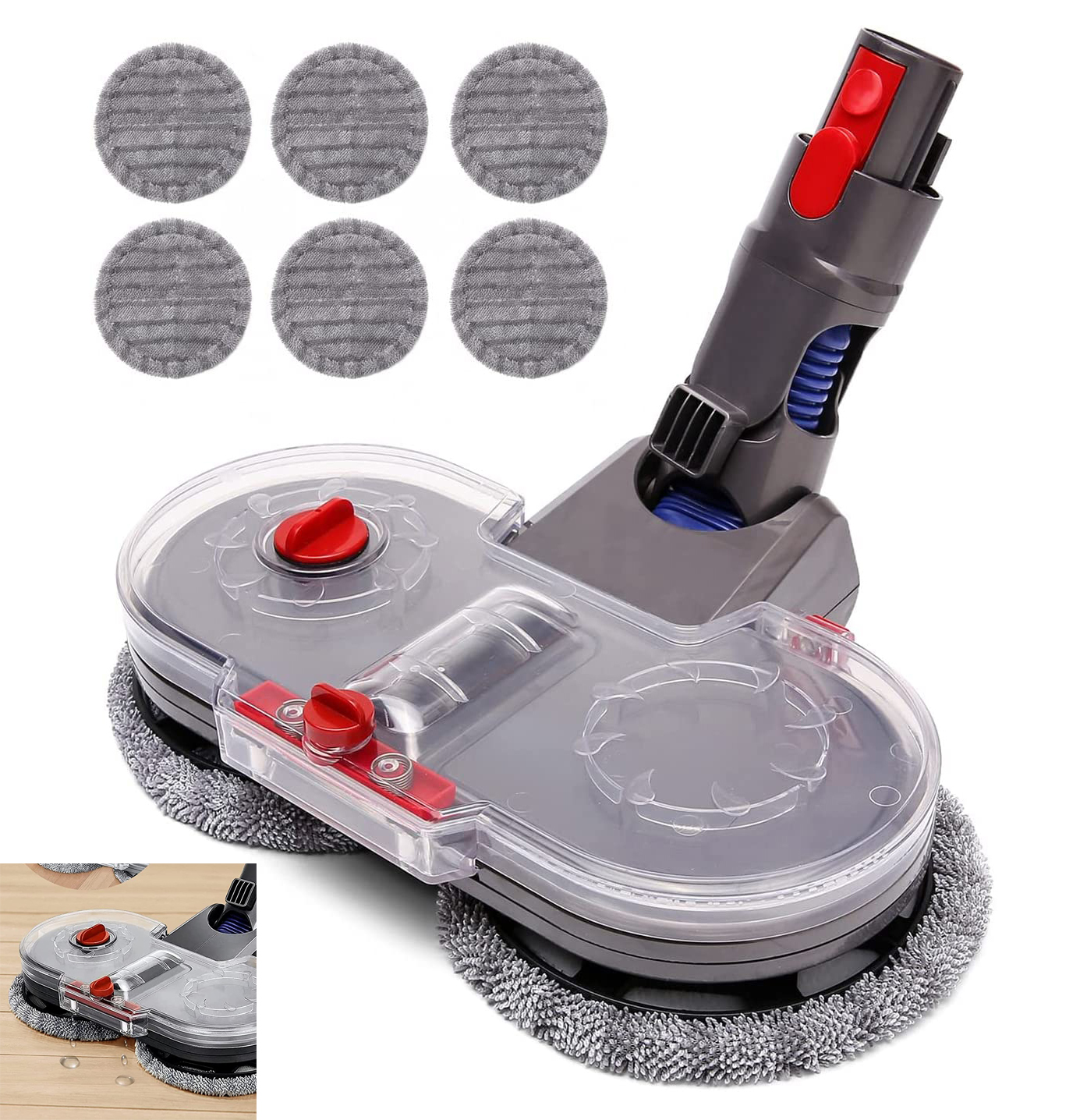 Elektrická Hlavice Mopu Pro Vysavač Dyson V7V8V10V11