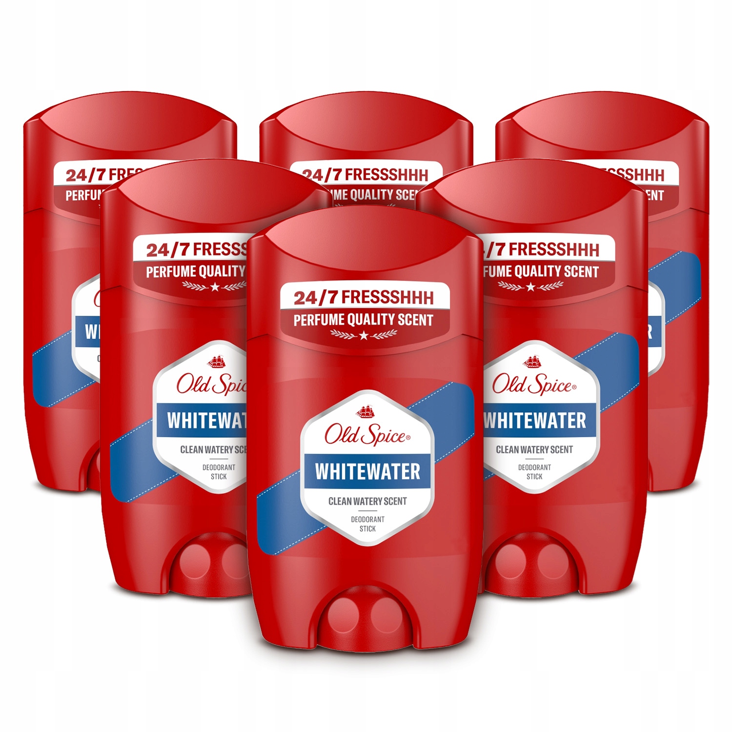 Zestaw Old Spice Whitewater Dezodorant w sztyfcie dla mężczyzn 50ml x6