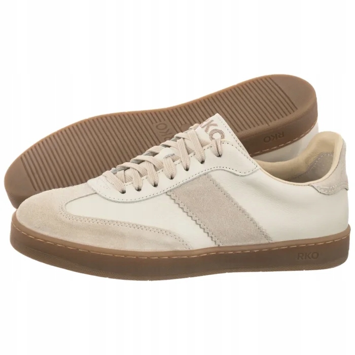 Dámské boty Tenisky Polobotky Ryłko Krémové Béžové 0ERY6_P1 _8FVF