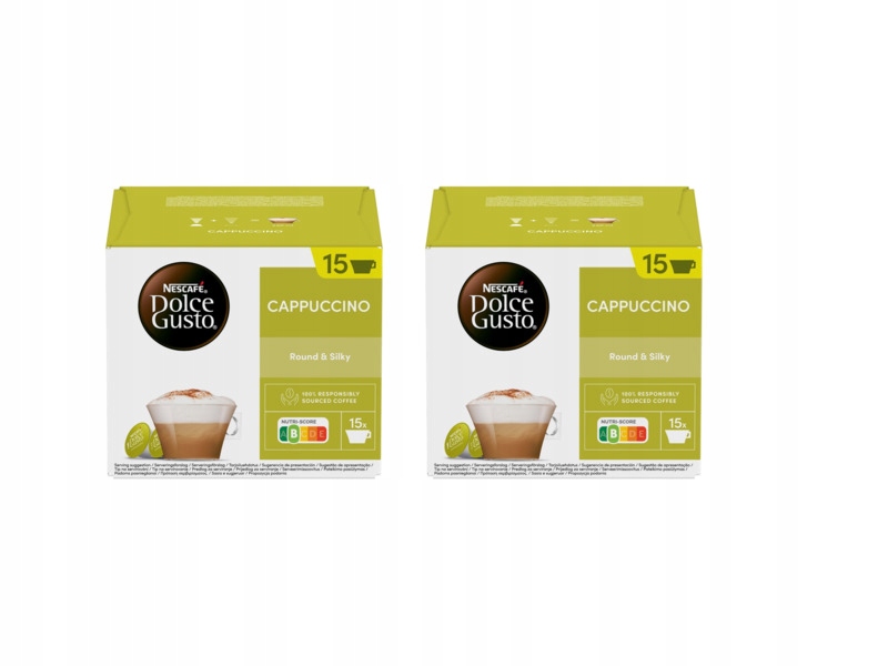 Kapsułki Nescafe Cappuccino do ekspresu Nescafe Dolce Gusto 2x30szt.