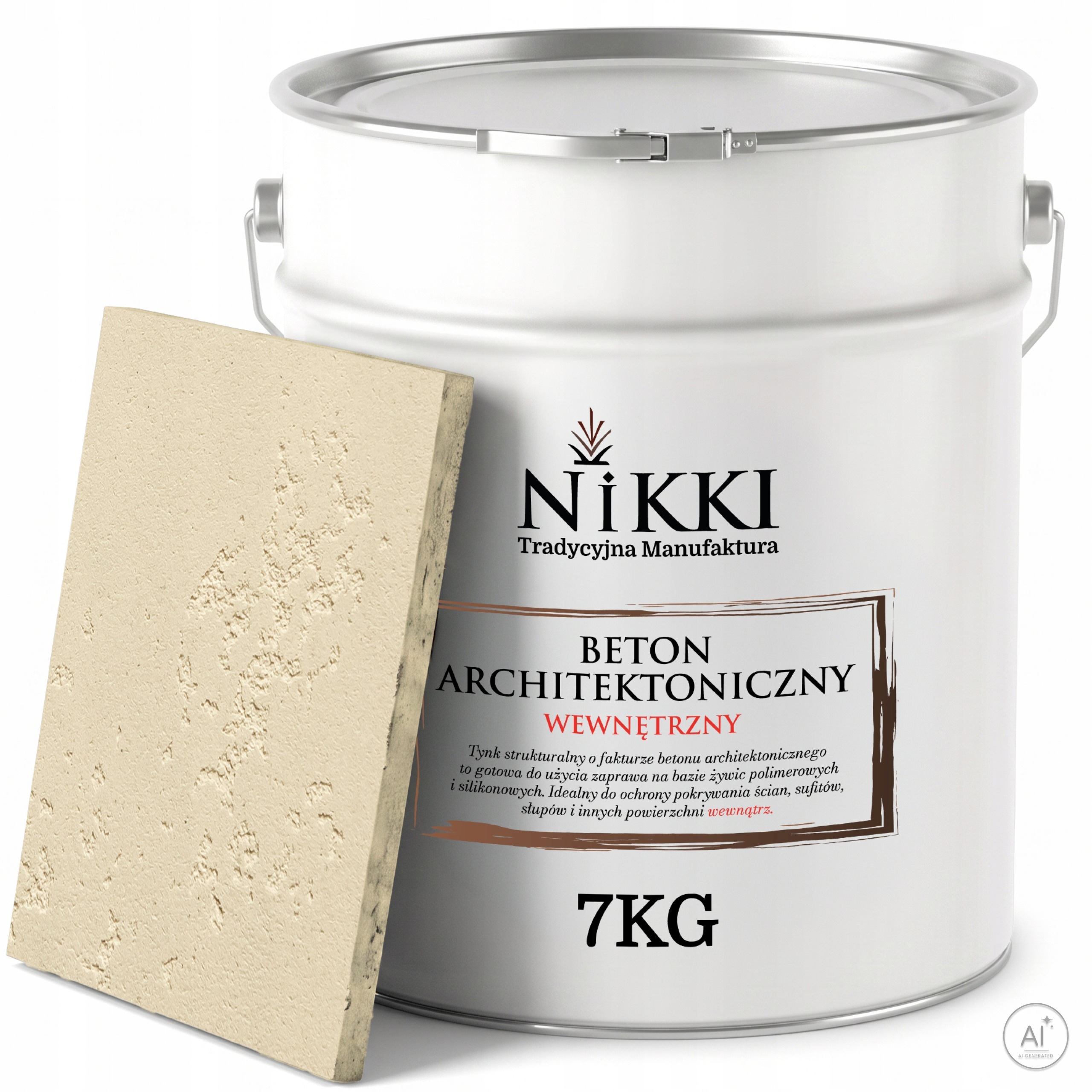 Dekorativní architektonický beton vnitřní 7 kg 5 m2 béžový světlý F751 Uv