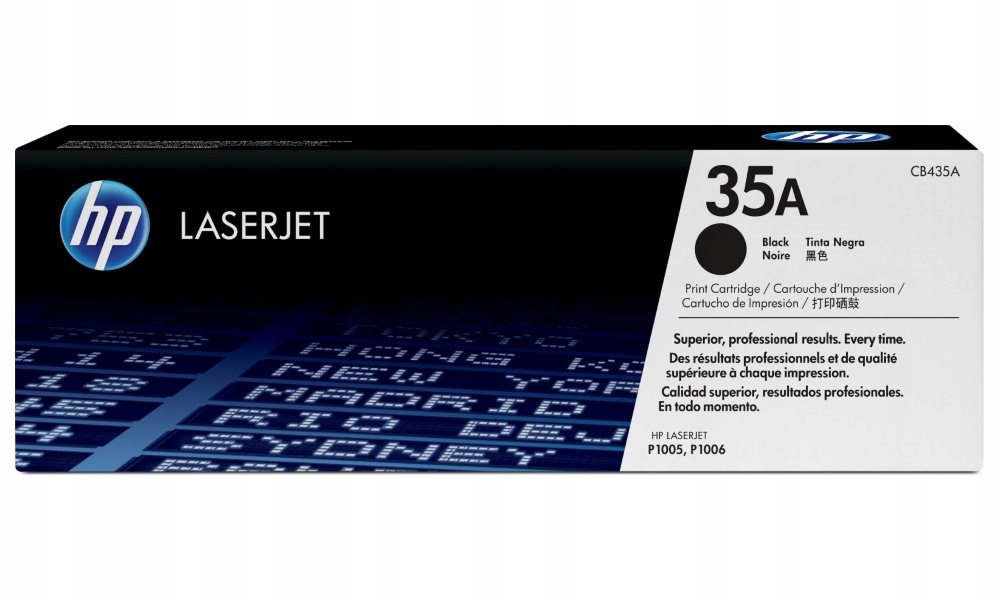 Hp toner černý pro Lj P1005 P1006, aQ 1500 str. CB435A originál