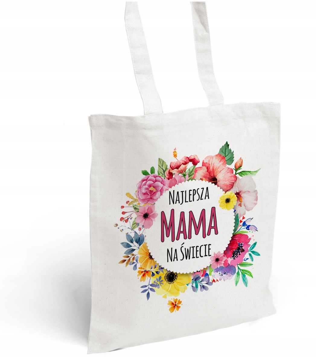 TORBA Z NADRUKIEM DLA MAMY PREZENT NA DZIEŃ MATKI