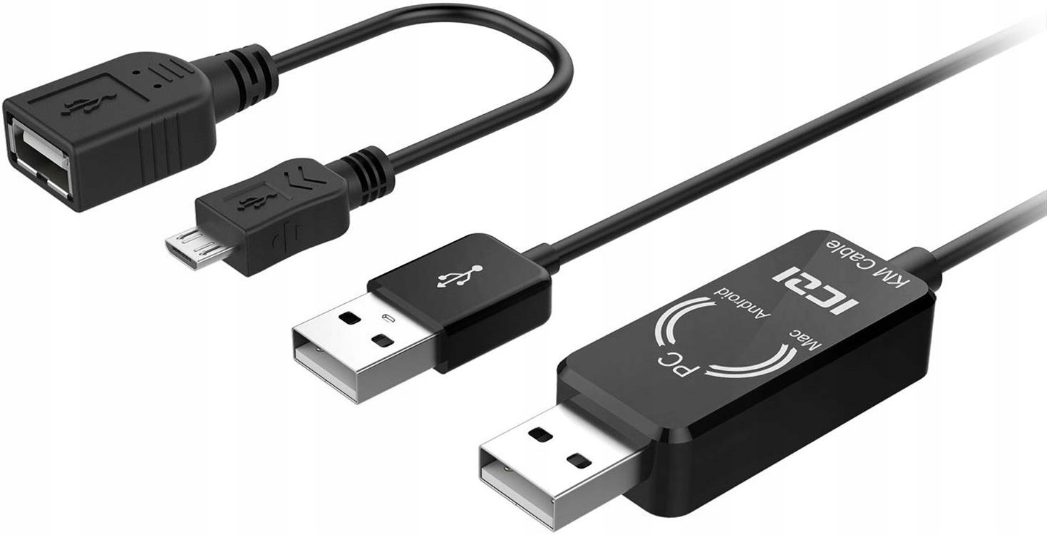 KABEL USB 2.0 SMART LINK KLAWIATURA I MYSZ ICZI IZEC-A34 1.5 m