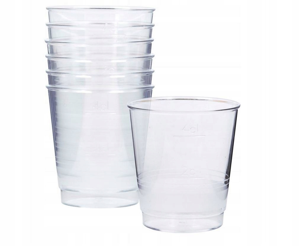 

Naczynia jednorazowe kieliszek do wódki 40ml 50szt