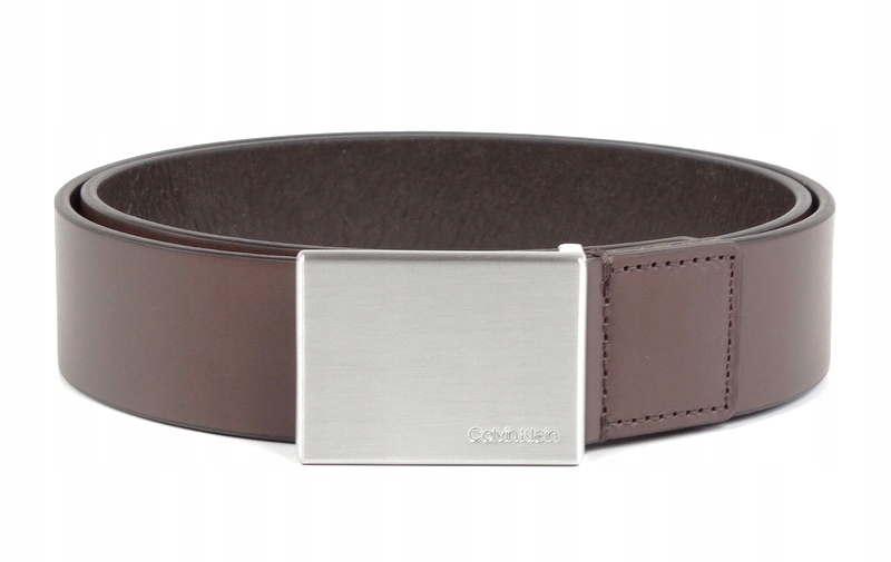 Calvin Klein Pánský pásek, hnědý, velikost 90