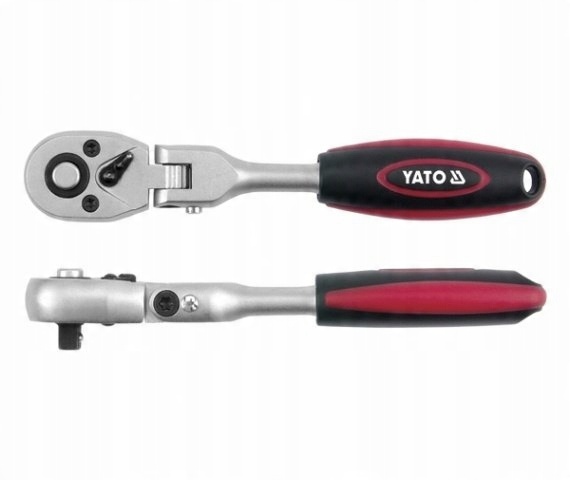 

Grzechotka 1/4' Łamana Yato YT-0325 72T 159MM