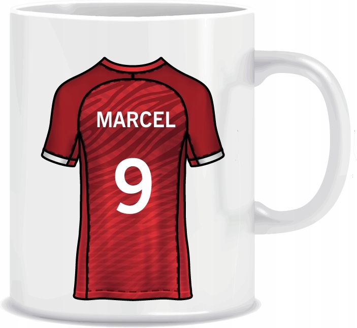 

Kubek Super Piłkarza z imieniem i numerem 330 ml