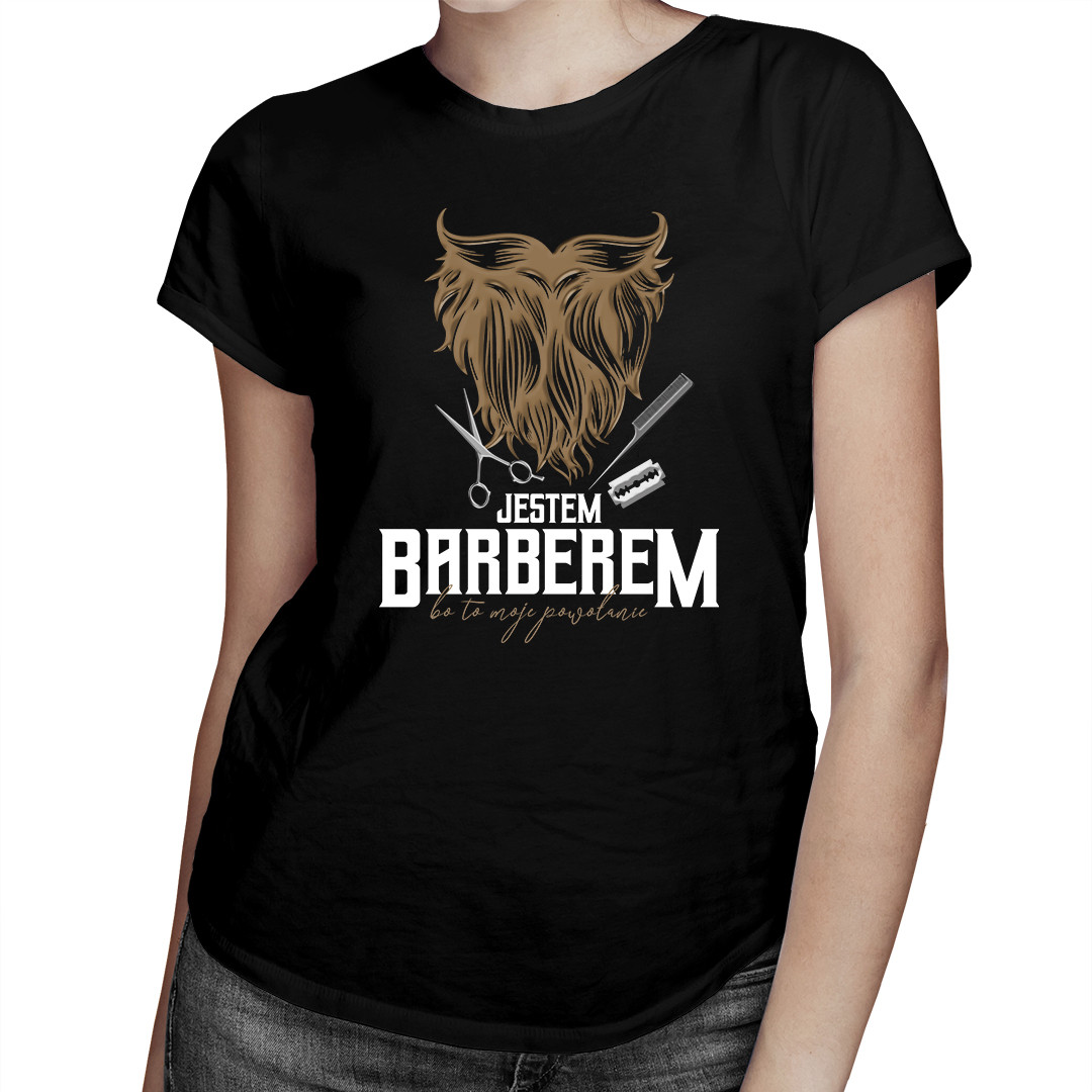 

Jestem barberem - koszulka dla barbera