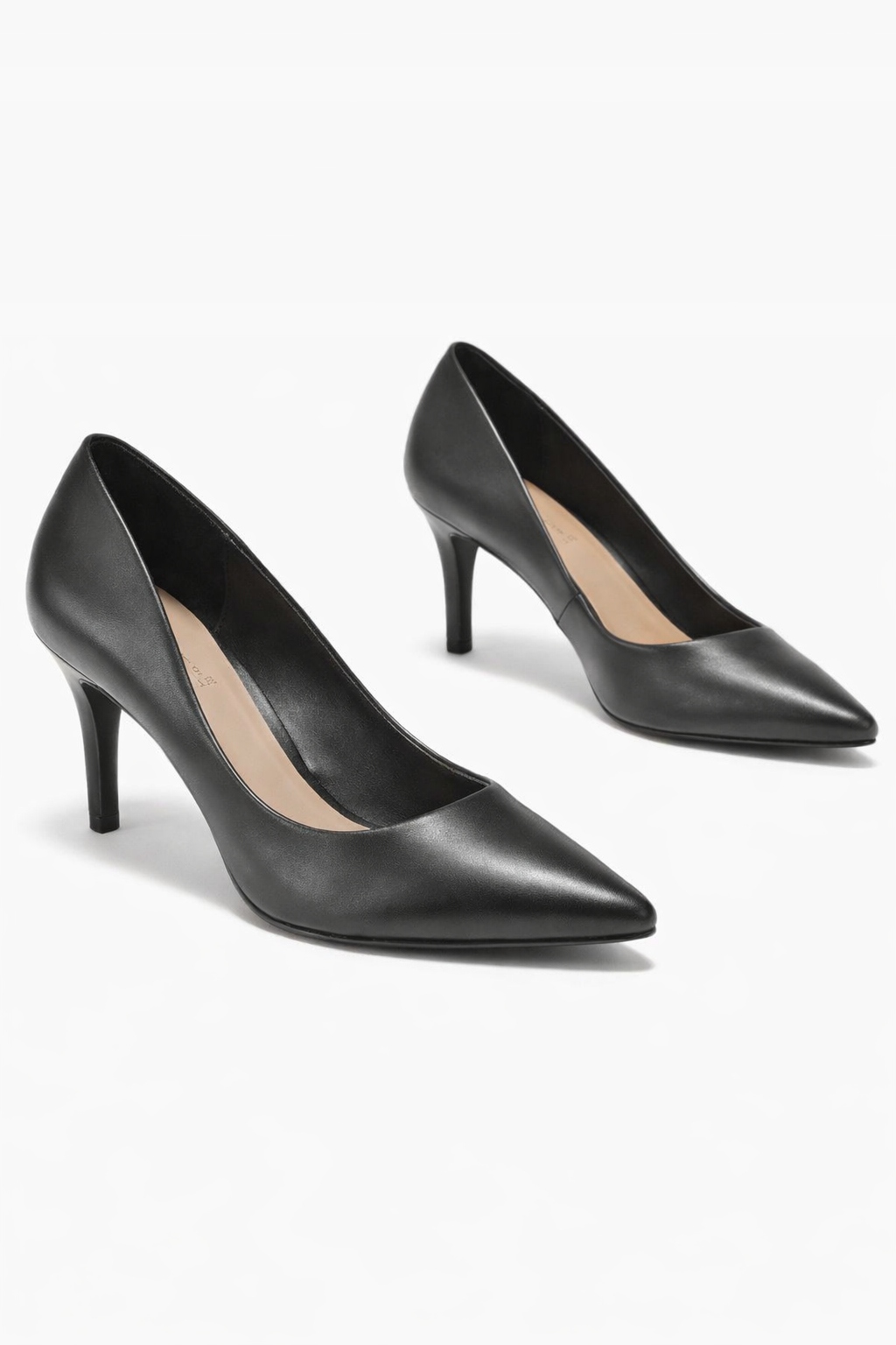 Aldo Dámské Černé Kožené Lodičky S Hrotem 40 I4C