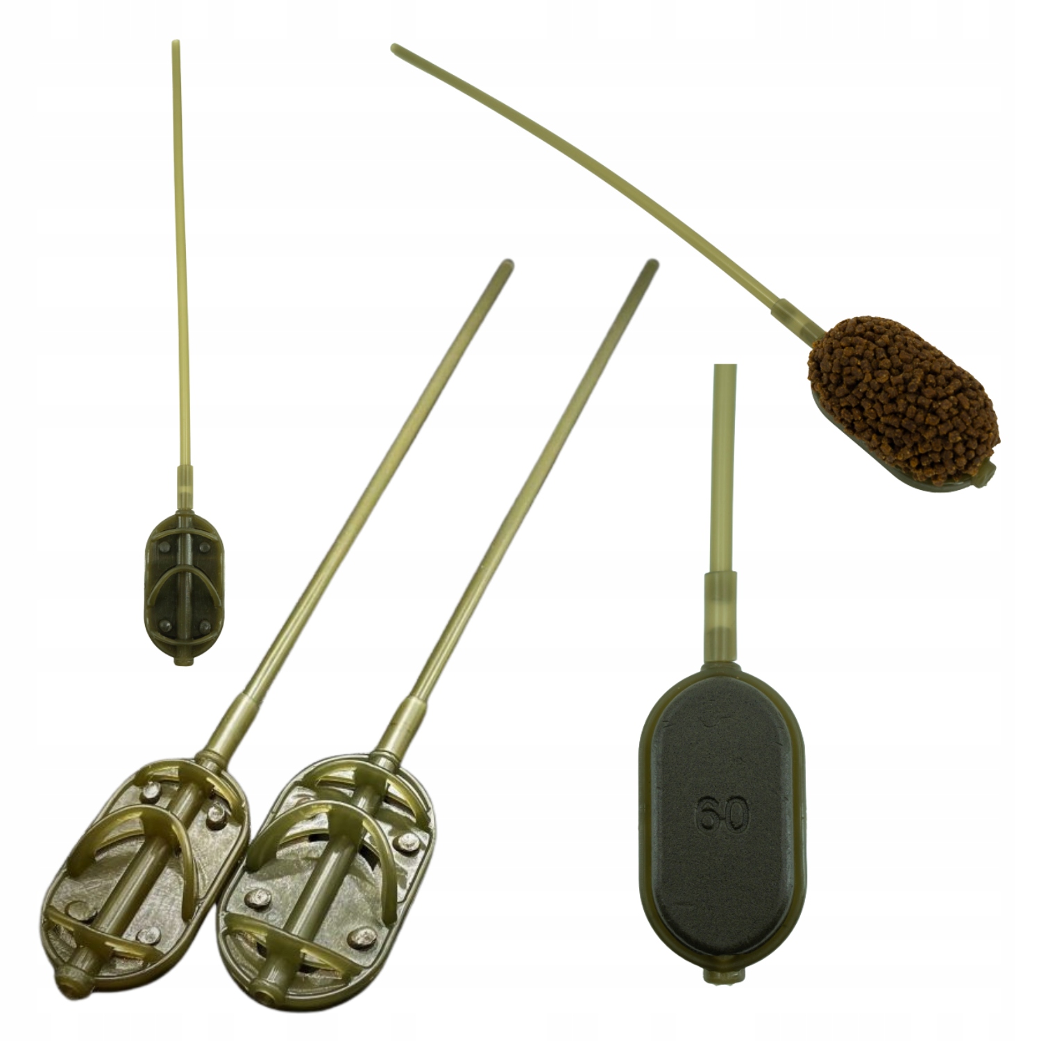 Podajnik Koszyk Zanętowy Do Metody Method Feeder Mad Carp Arc Flat Long 60g