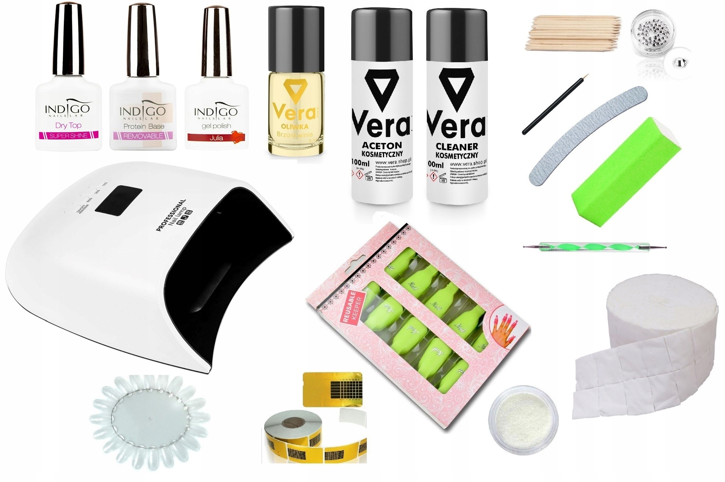 

Zestaw do Hybryd 3x Indigo Lampa N7 Dual Led Uv 60