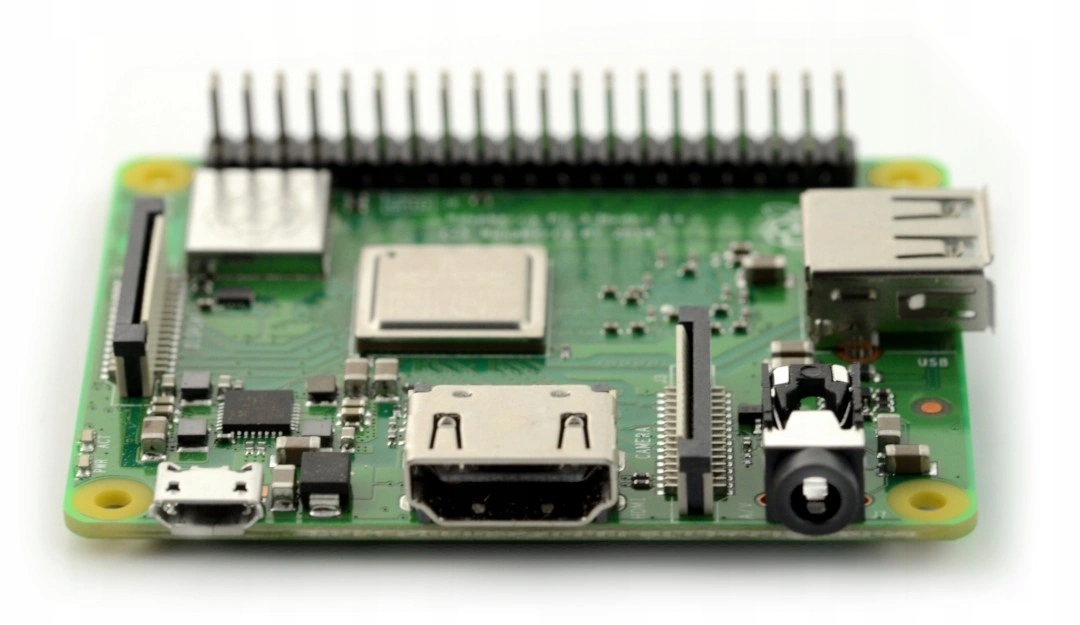 Raspberry Pi 3 model A+ WiFi Dual Band Bluetooth 512MB RAM 1,4GHz Zawiera baterie nie
