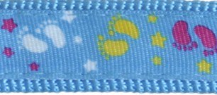 

Szelki Nt Happet SL33 niebieskie w łapki 2 cm