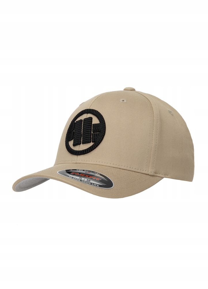 Czapka z daszkiem Pitbull Full Cap 3D Logo Haft Zagięty daszek