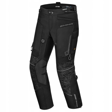 Motocyklové nohavice Shima Tracker Men Pnt Blk S