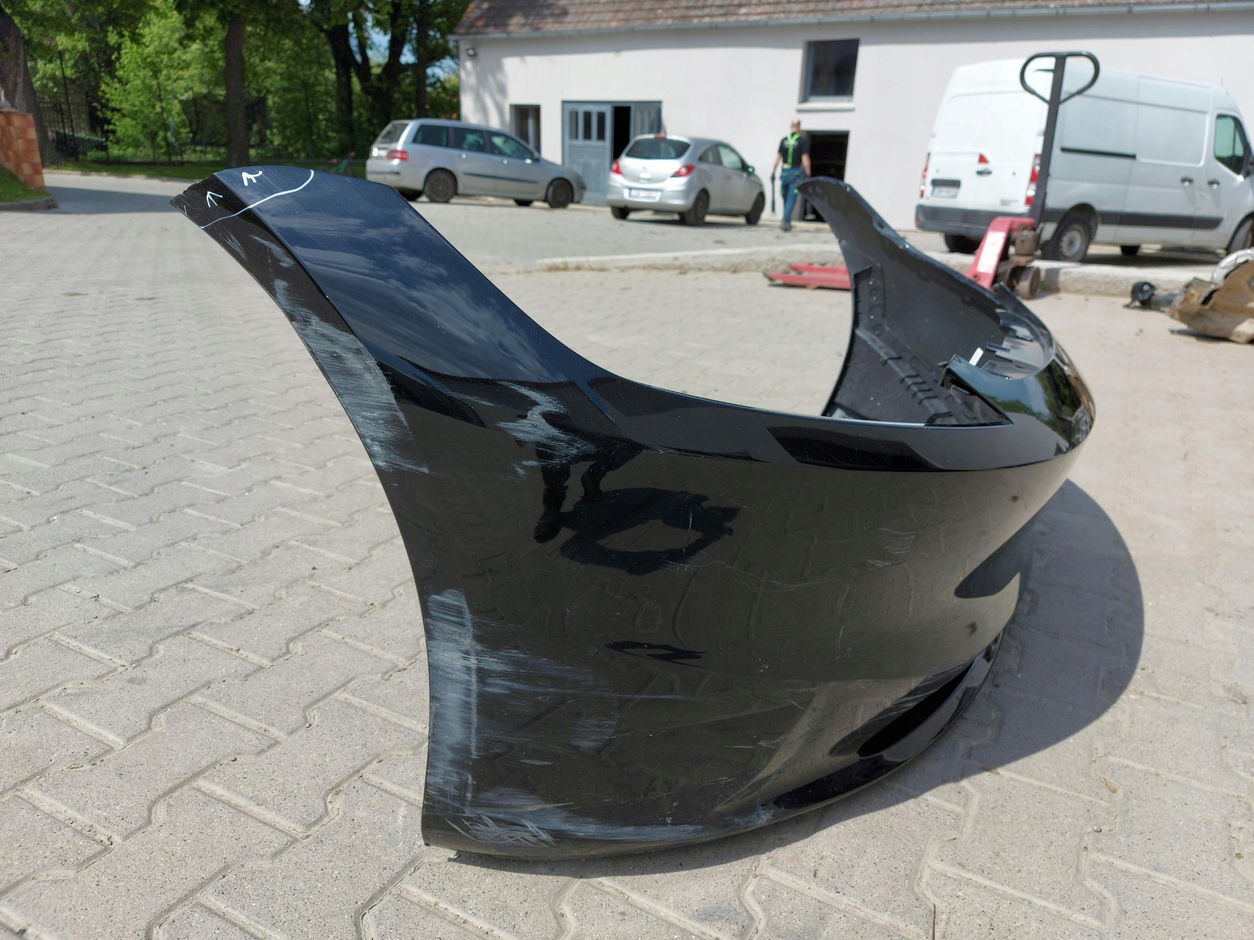 TESLA MODEL 3 LIFT 2024 HIGHLAND bumper front black PBSB