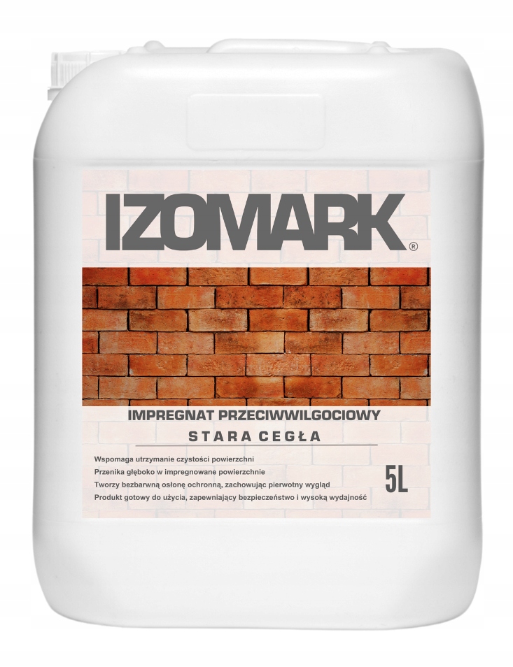 Izomark Ochranná Vrstva Proti Vlhkosti Stará Cihla 5 L